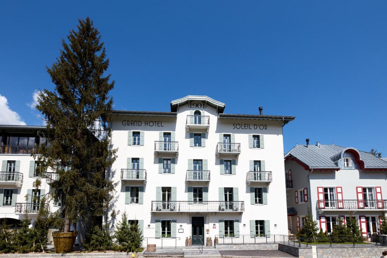 Grand Hotel Soleil d'Or Megève Eksteriør billede