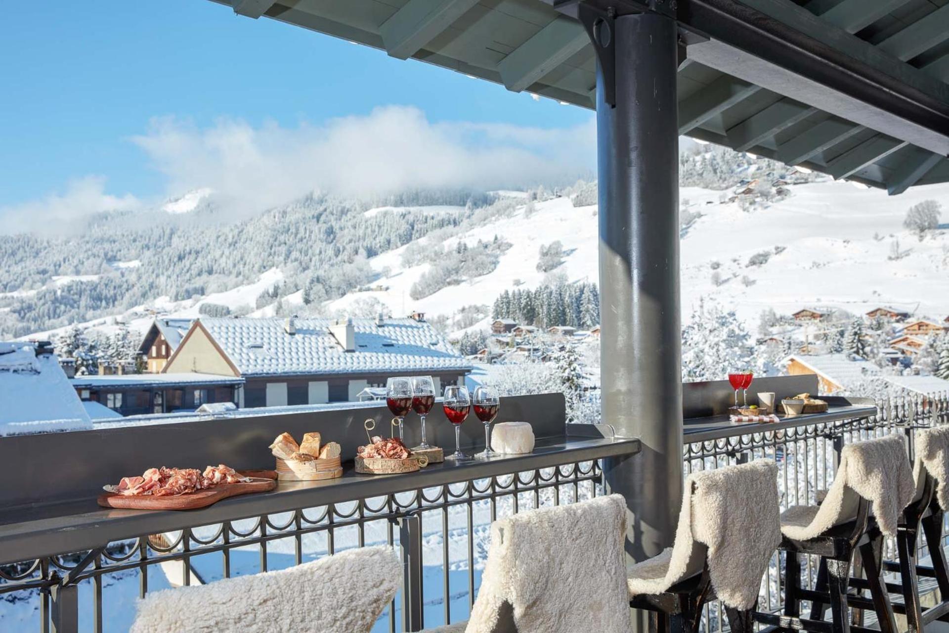 Grand Hotel Soleil d'Or Megève Eksteriør billede